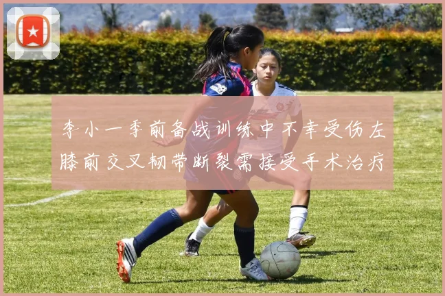 李小一季前备战训练中不幸受伤左膝前交叉韧带断裂需接受手术治疗